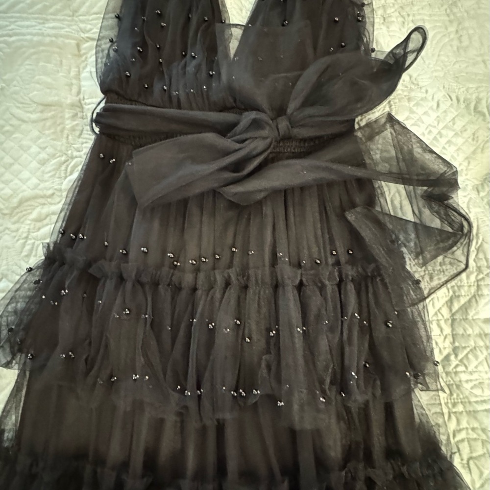 Fashion Nova Black Tulle Wedding Dress